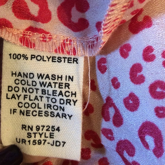 4/$10💚 NWOT One Clothing Cheetah Print Tunic - Picture 4 of 4